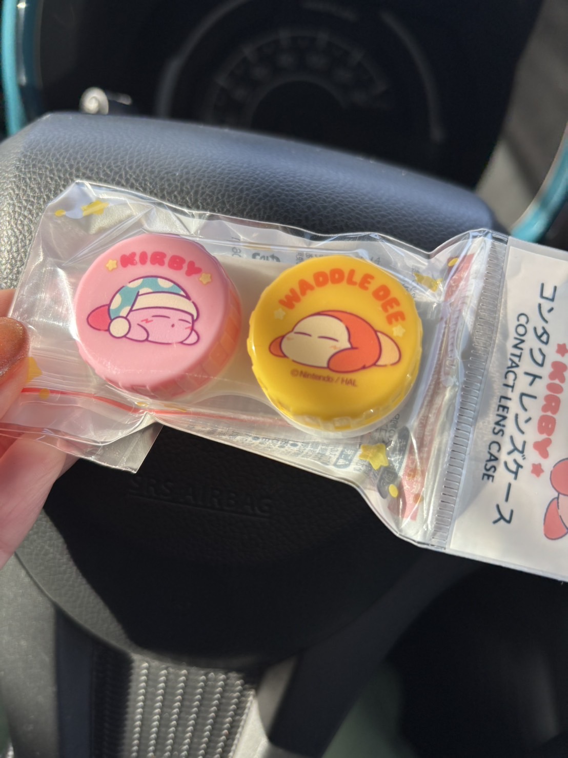カービィのコンタクトレンズケース