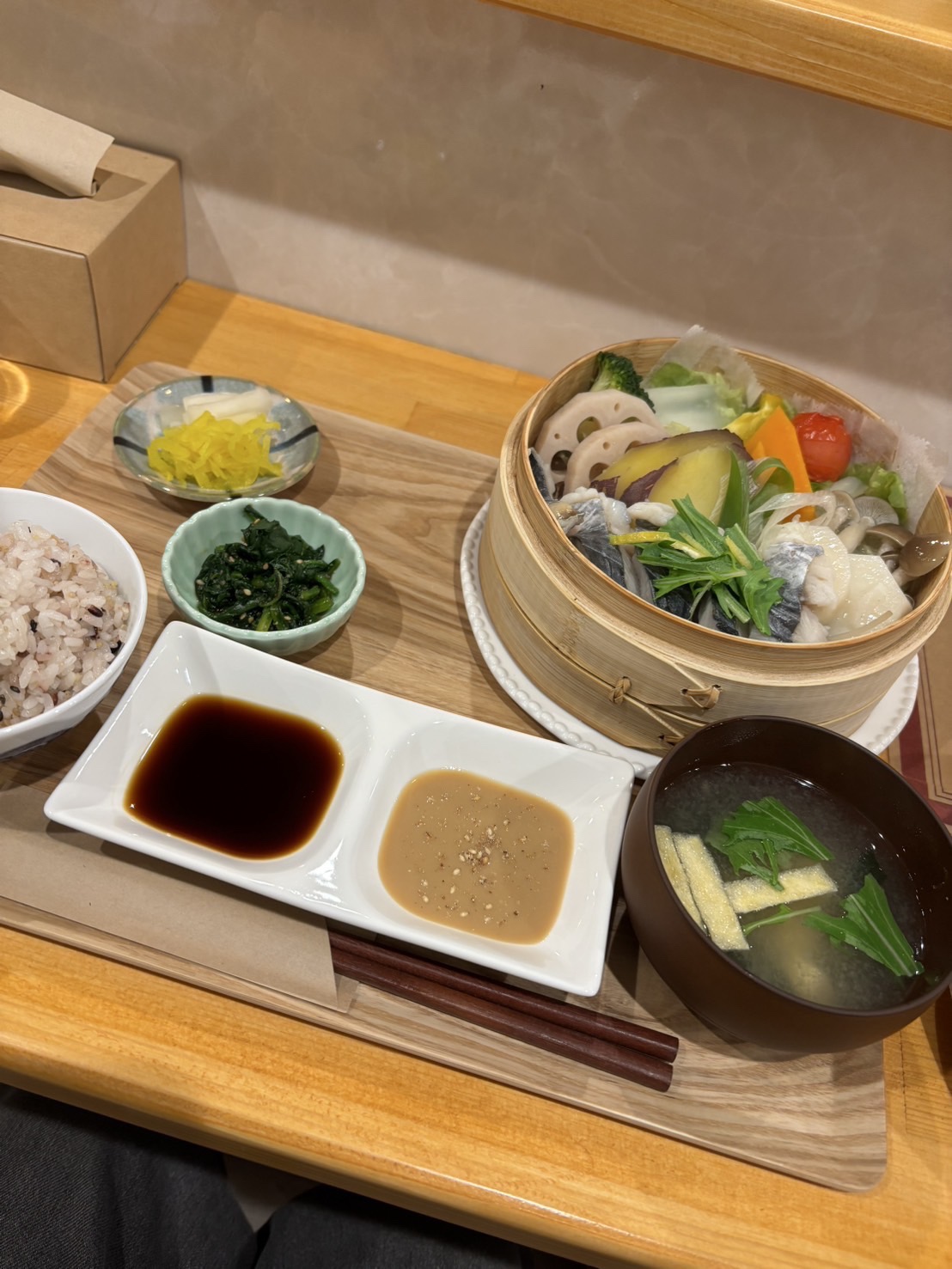 せいろ蒸しランチ