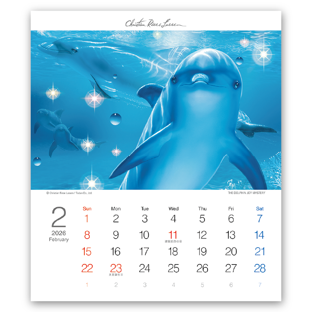 卓上T・クリスチャン・リース・ラッセン｜CALENDAR ONLINE SHOP