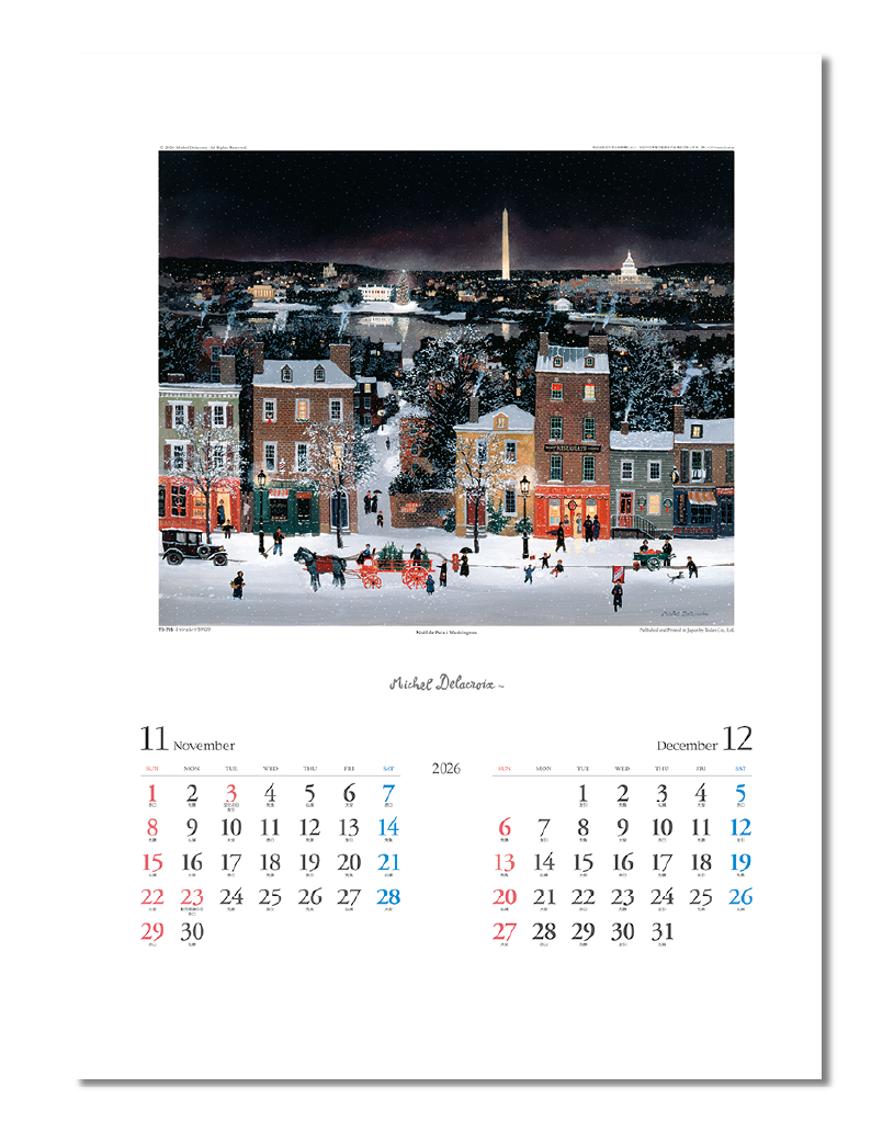 ミッシェル・ドラクロワ｜CALENDAR ONLINE SHOP ラクトカレンダー