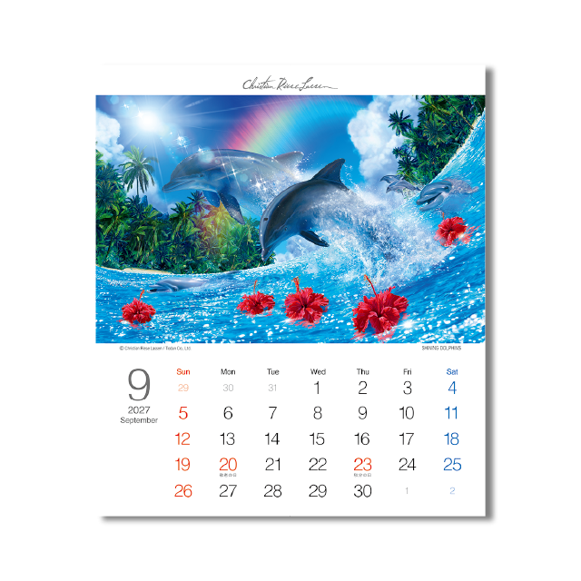 卓上T・クリスチャン・リース・ラッセン｜CALENDAR ONLINE SHOP ラクト