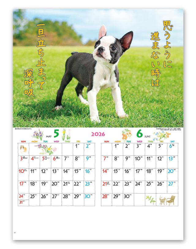 こいぬのきもち Calendar Online Shop ラクトカレンダー