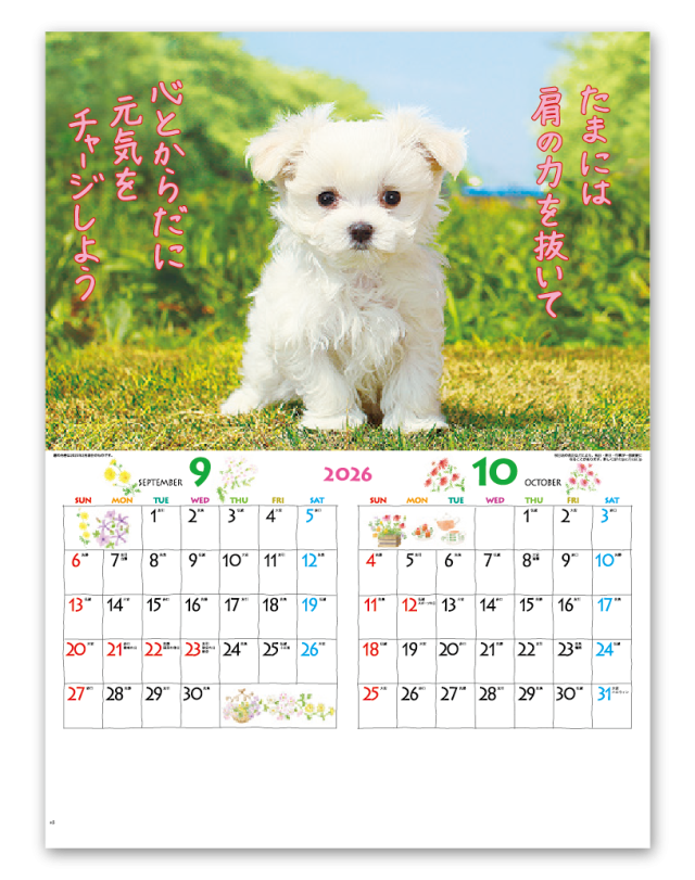 こいぬのきもち Calendar Online Shop ラクトカレンダー