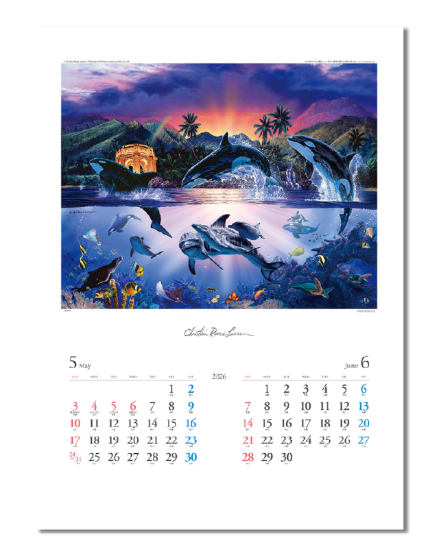 クリスチャン ラッセン Calendar Online Shop ラクトカレンダー